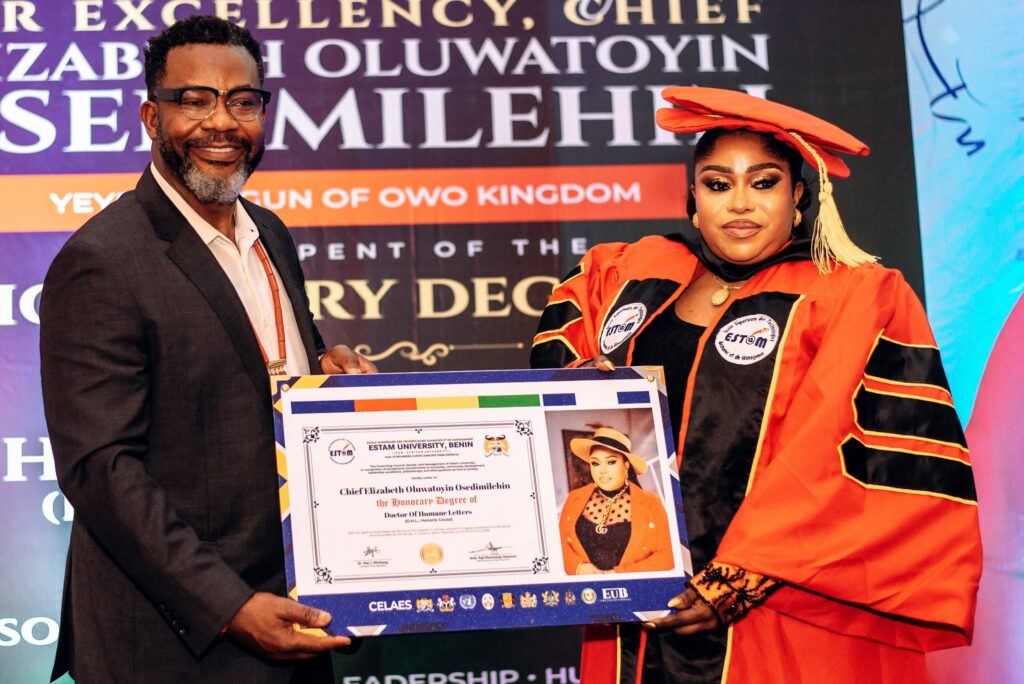 Elizabeth Oluwatoyin Osedimilehin Honorary Doctorate