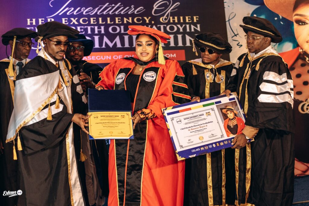 Elizabeth Oluwatoyin Osedimilehin Honorary Doctorate