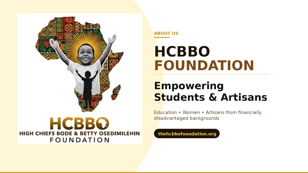 HCBBO Foundation | Empowering Students & Artisans