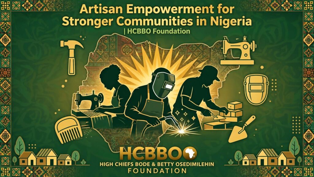 Artisan empowerment in Nigeria